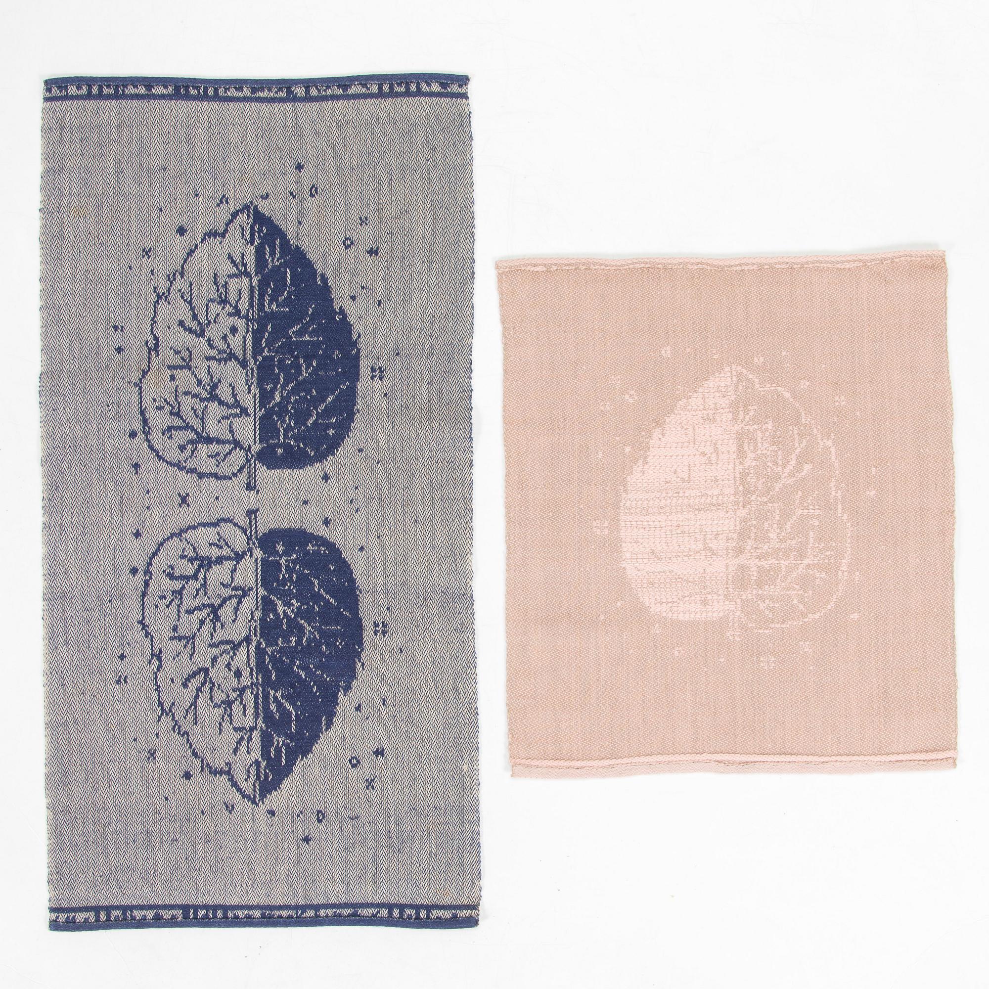 Margareta Ahlstedt-Willandt, Runner, tablets and 9  tablecloths, the manufacturer Atelier Margareta Ahlstedt-Willandt.