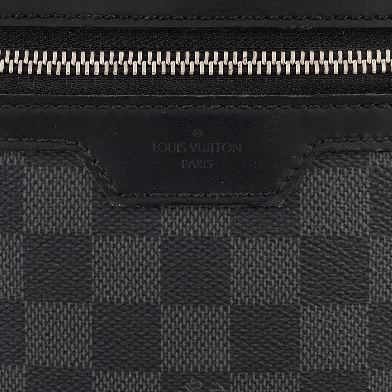 Louis Vuitton, a Damier Graphite 'Michael' backpack, 2013.