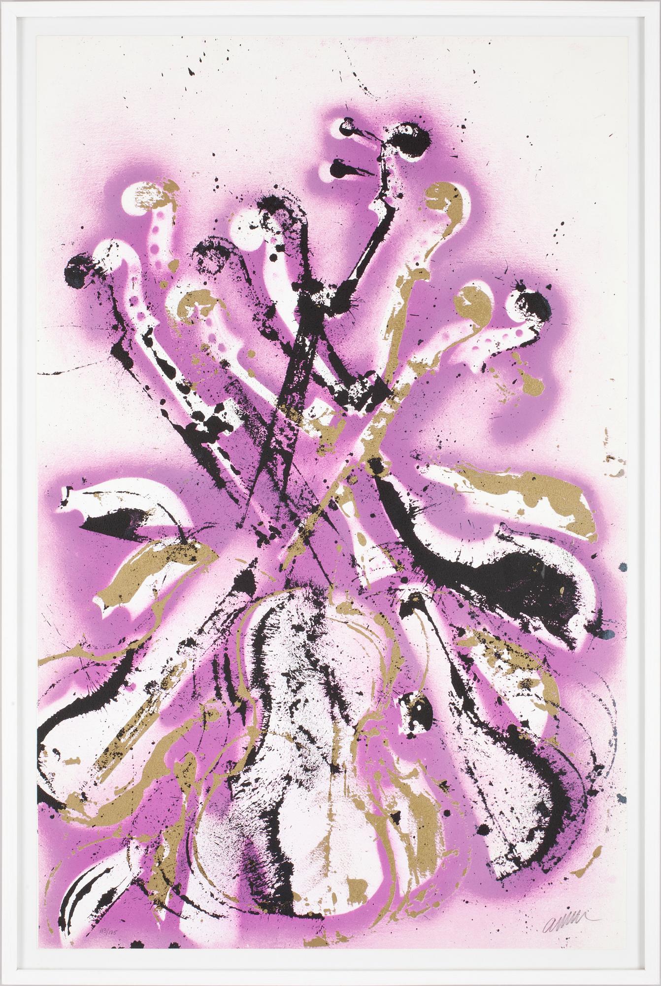 FERNANDEZ ARMAN, färglitografi, sign o numr 113/175.