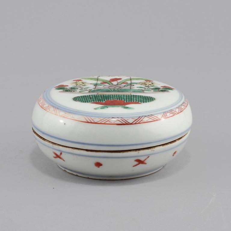 LOCKASK, porslin, Kina, Kangxi (1662 - 1722).