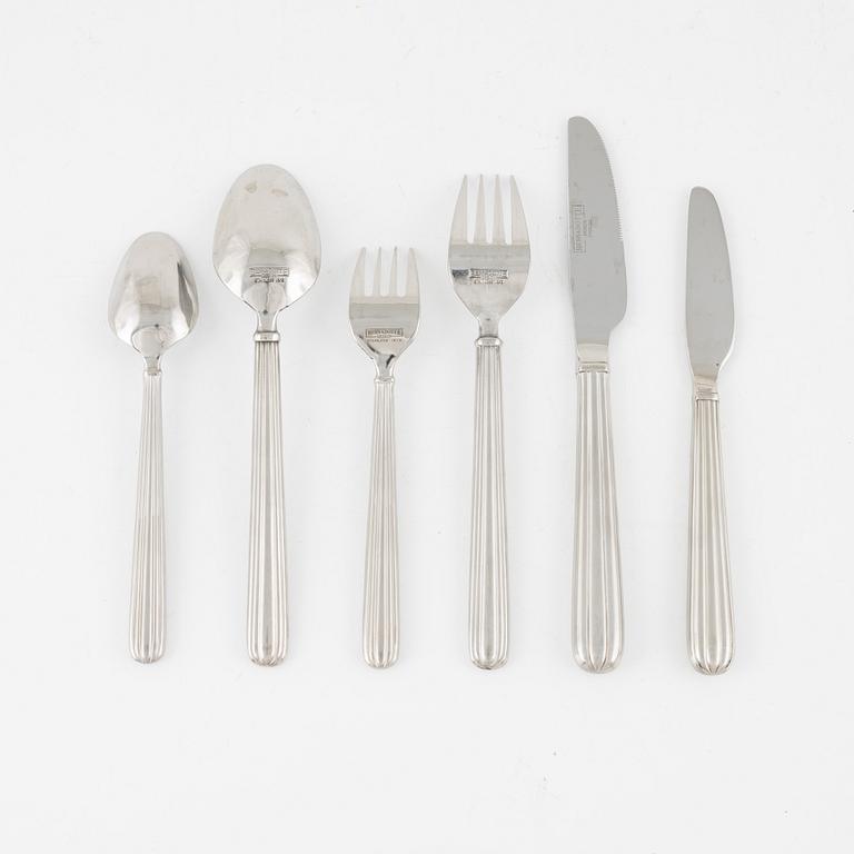 Sigvard Bernadotte, besticksuppsättning, 72 delar, rostfritt stål, Bernadotte Design.