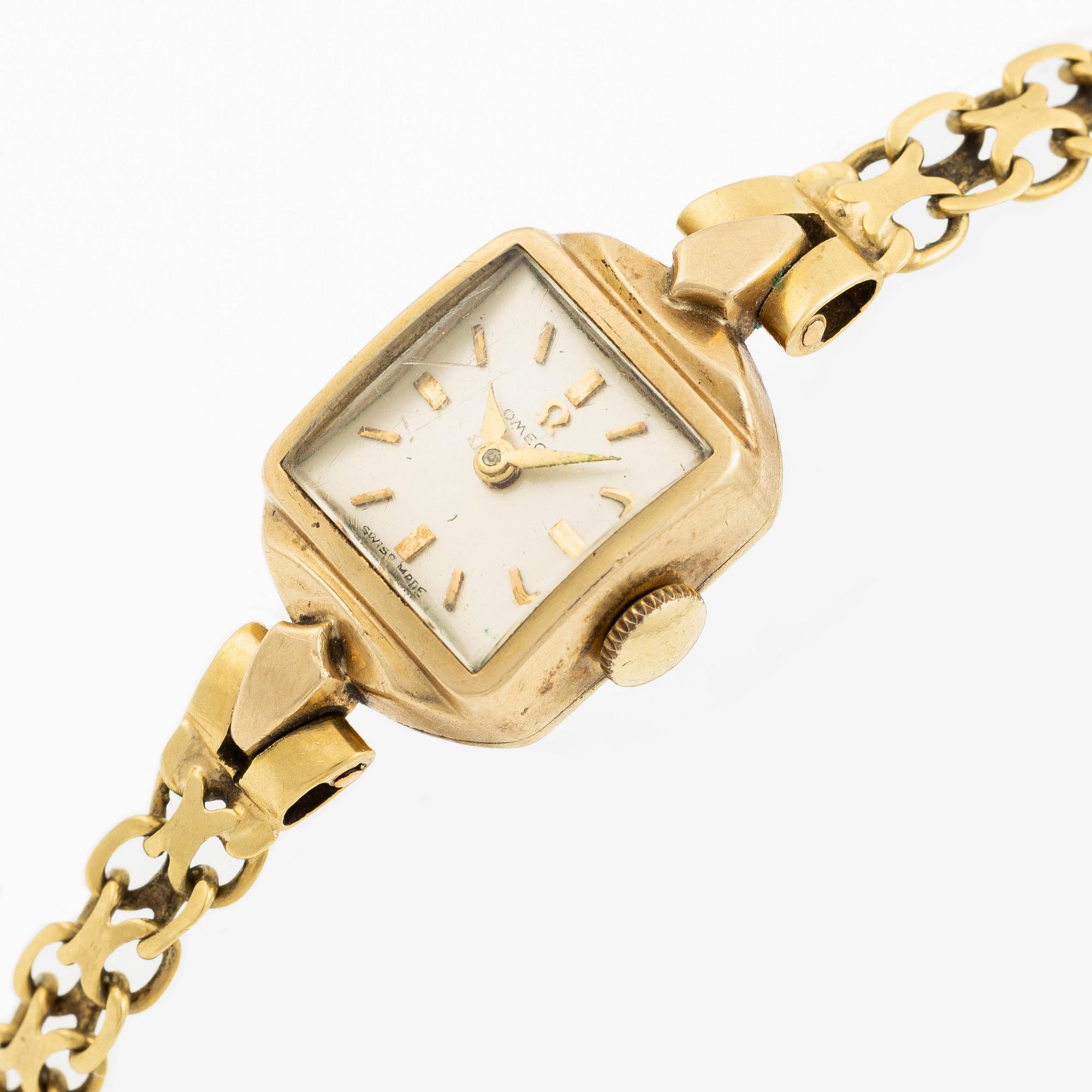Omega, wristwatch, 15 mm.