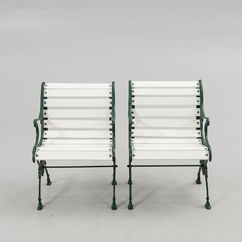 Garden group, 4 pieces, second half of the 20th century.