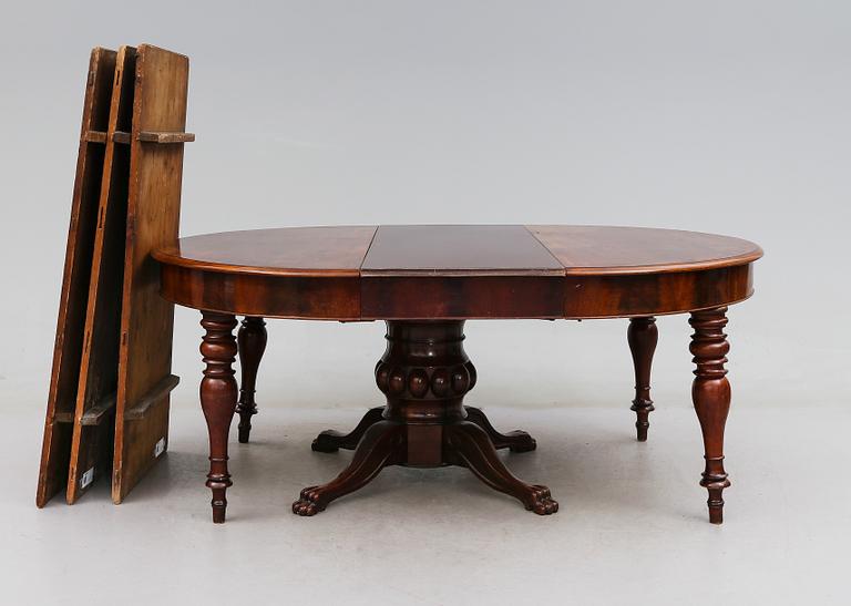 MATBORD, senempire, 1800-talets mitt.