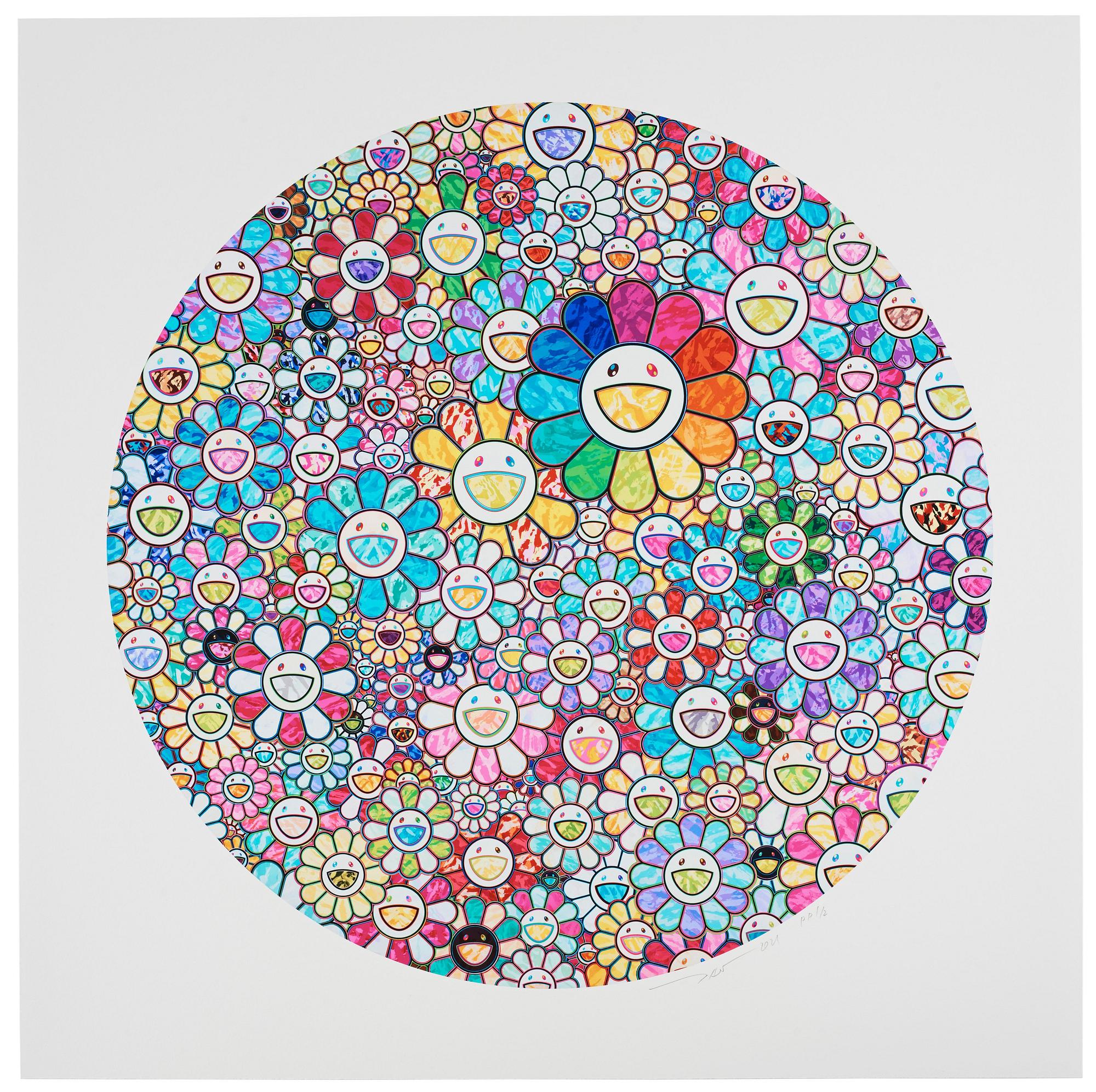 Takashi Murakami, "Thank you for the wonderful destiny".