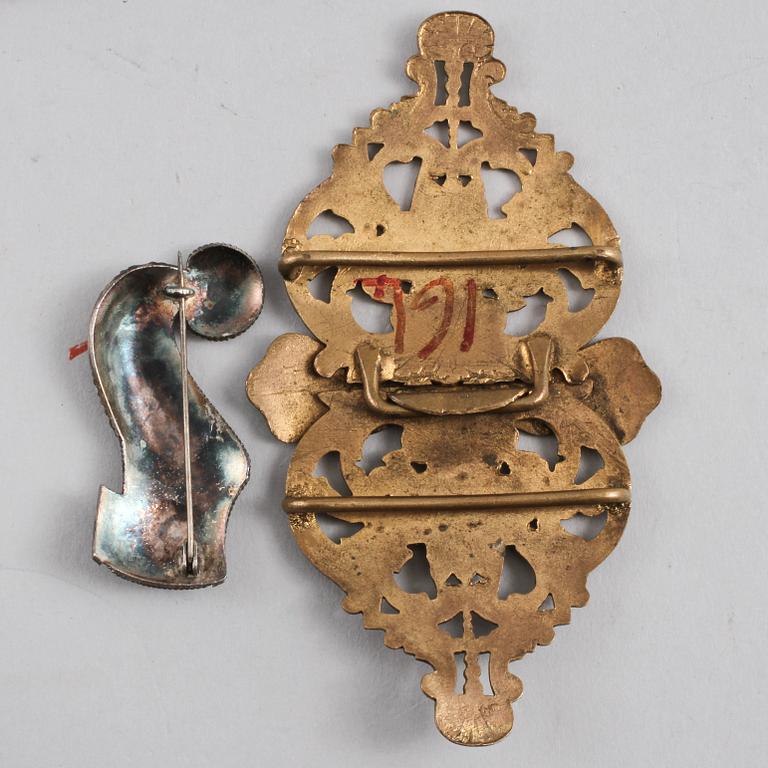PARTI CLOISONNÉ, 10 st, orientaliska, 1900-tal.