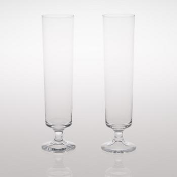 A set of 24 "Karelia" 2103 champagne glasses, manufactured 1965-1974.