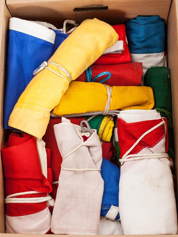 NATIONSFLAGGOR, ca 45 st.