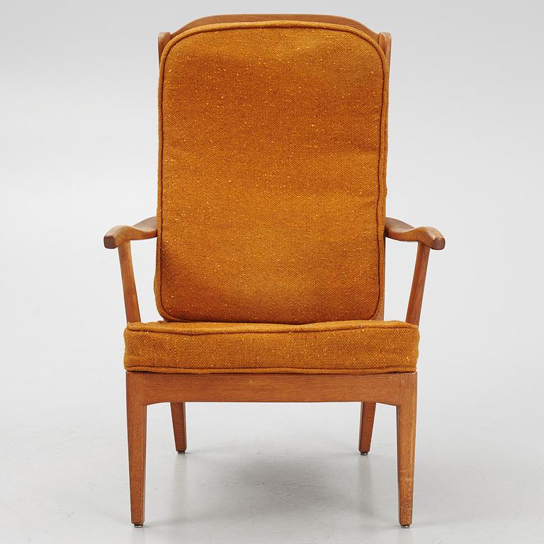 Carl Malmsten, a "Stora Fjäderbrickan" armchair, mid 20th century.