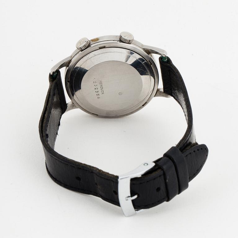 JAEGER-LeCOULTRE, Memovox, wristwatch, 37 mm.