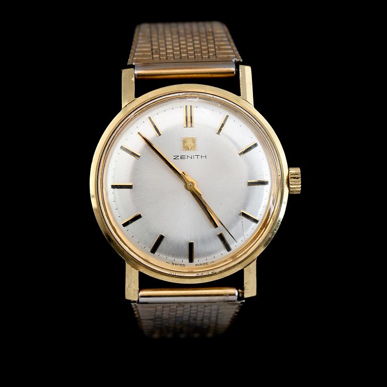ARMBANDSUR, 18K guld, Zenith.