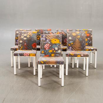 Stolar, 8 st, 1900-talets slut, Svensk Möbelfabrik.