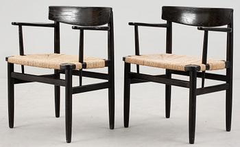 KARMSTOLAR, ett par, "Öresund", Börge Mogensen, Karl Andersson & Söner.