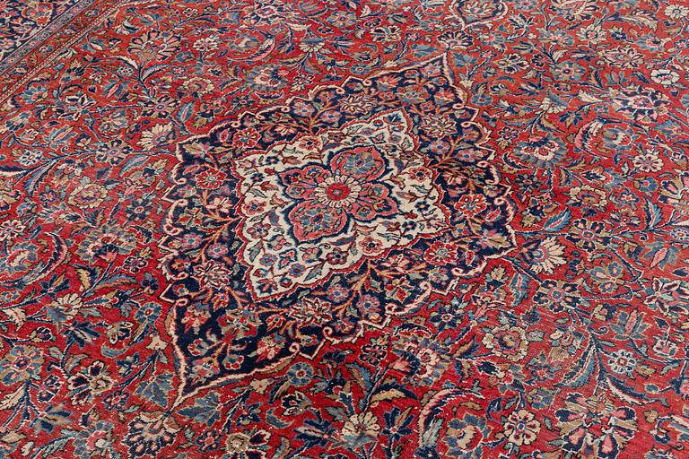 Rug, Kashan, approx. 360 x 255 cm.