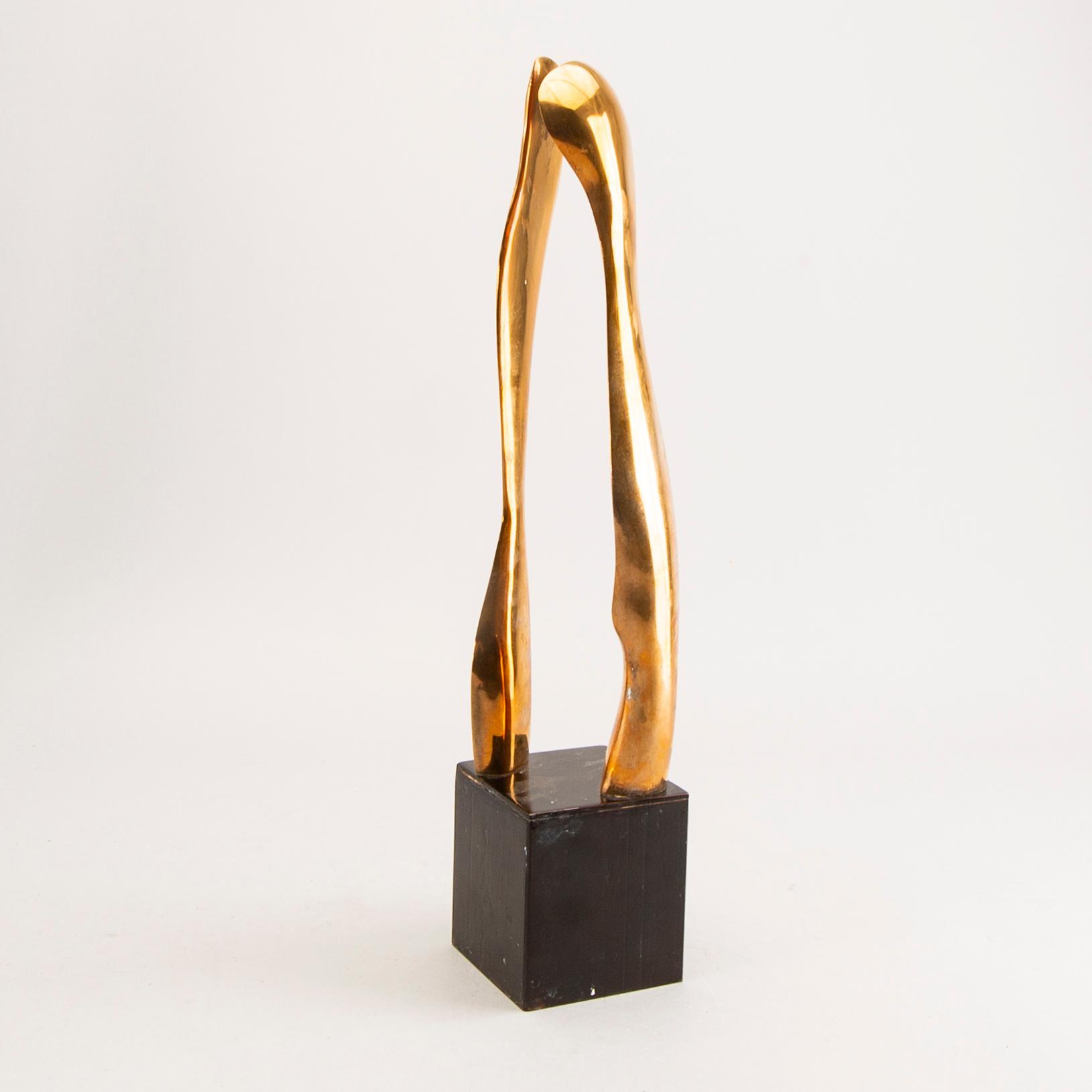 Tommy Berglund, a bronze sculpture signed and dated 1991.