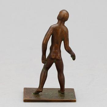 NILS FOUGSTEDT, skulptur, brons. Signerad.