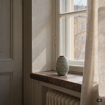 Gertrud Lönegren, a stoneware vase, Rörstrand.