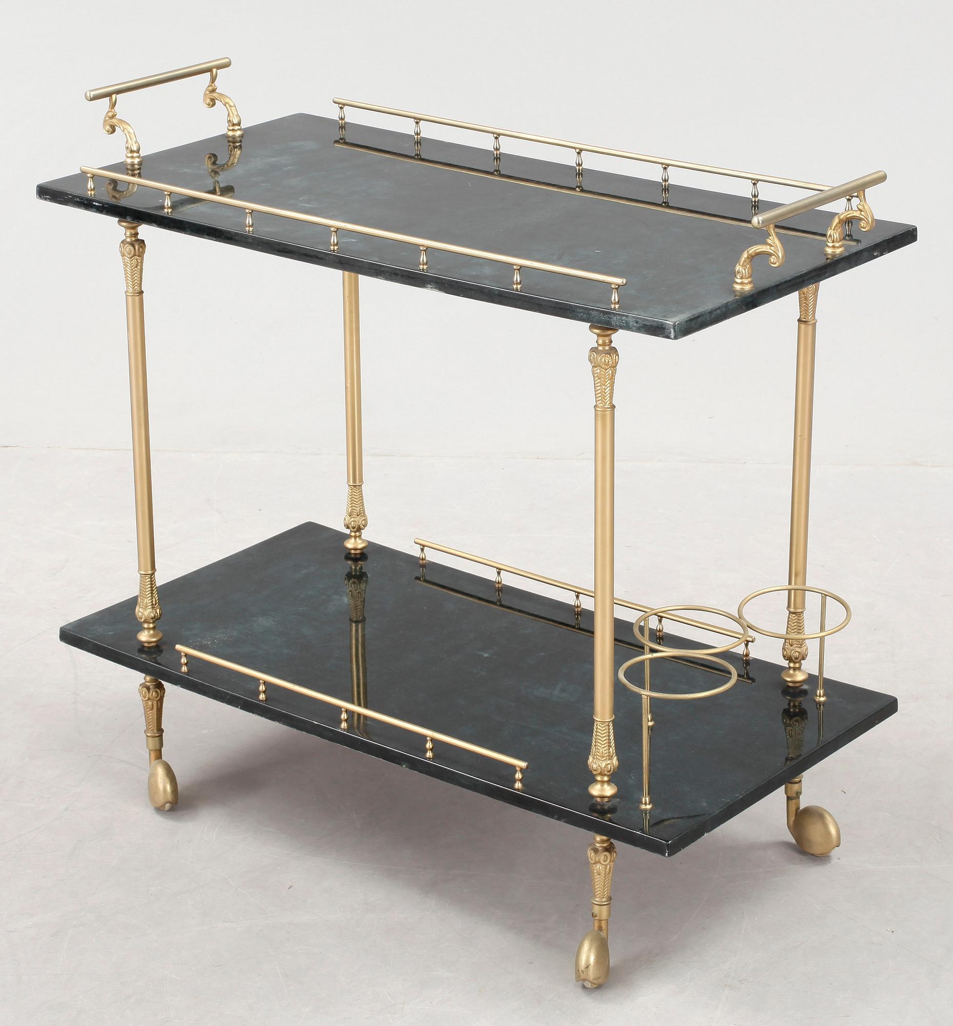 SERVERINGSVAGN, Aldo Tura, Italien, 1950/60-tal.