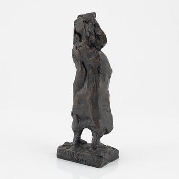 Bror Marklund, sculpture, signed,bronze, height 23 cm.