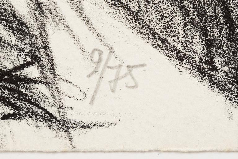 Djuric Miodrag Dado, 12 stycken litografier med mapp. Samtliga signerade och numrerade 9/75.