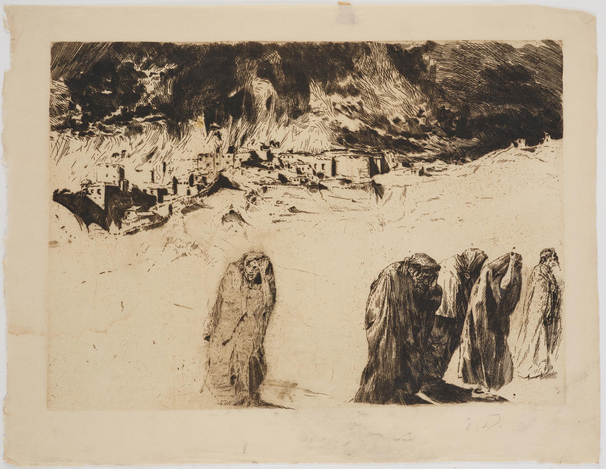 Erich Wolfsfeld, Två stycken bibliska scener.