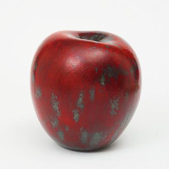 A Hans Hedberg faience apple, Biot France.