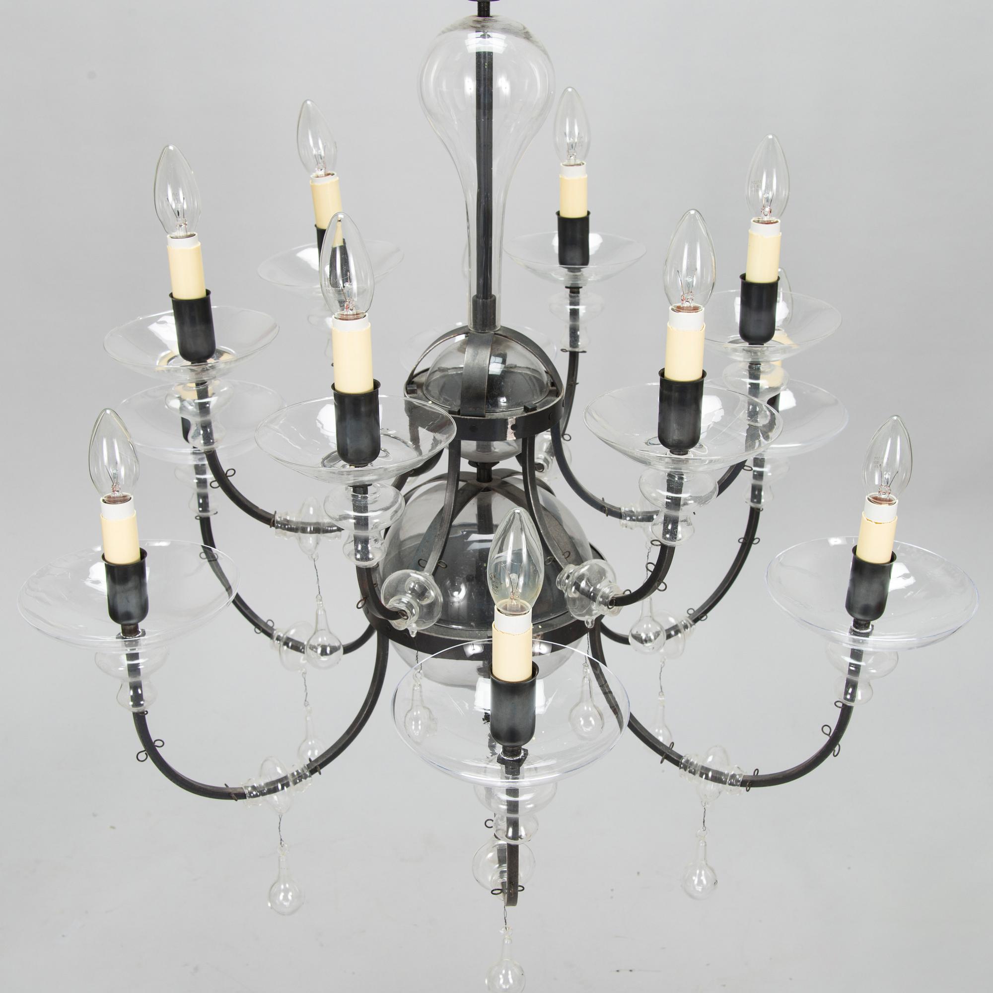 Gunter Lambert, a 'La scala' chandelier for El Schmid.
