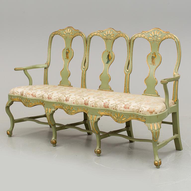 SOFFA, rokokostil, 1800-tal.