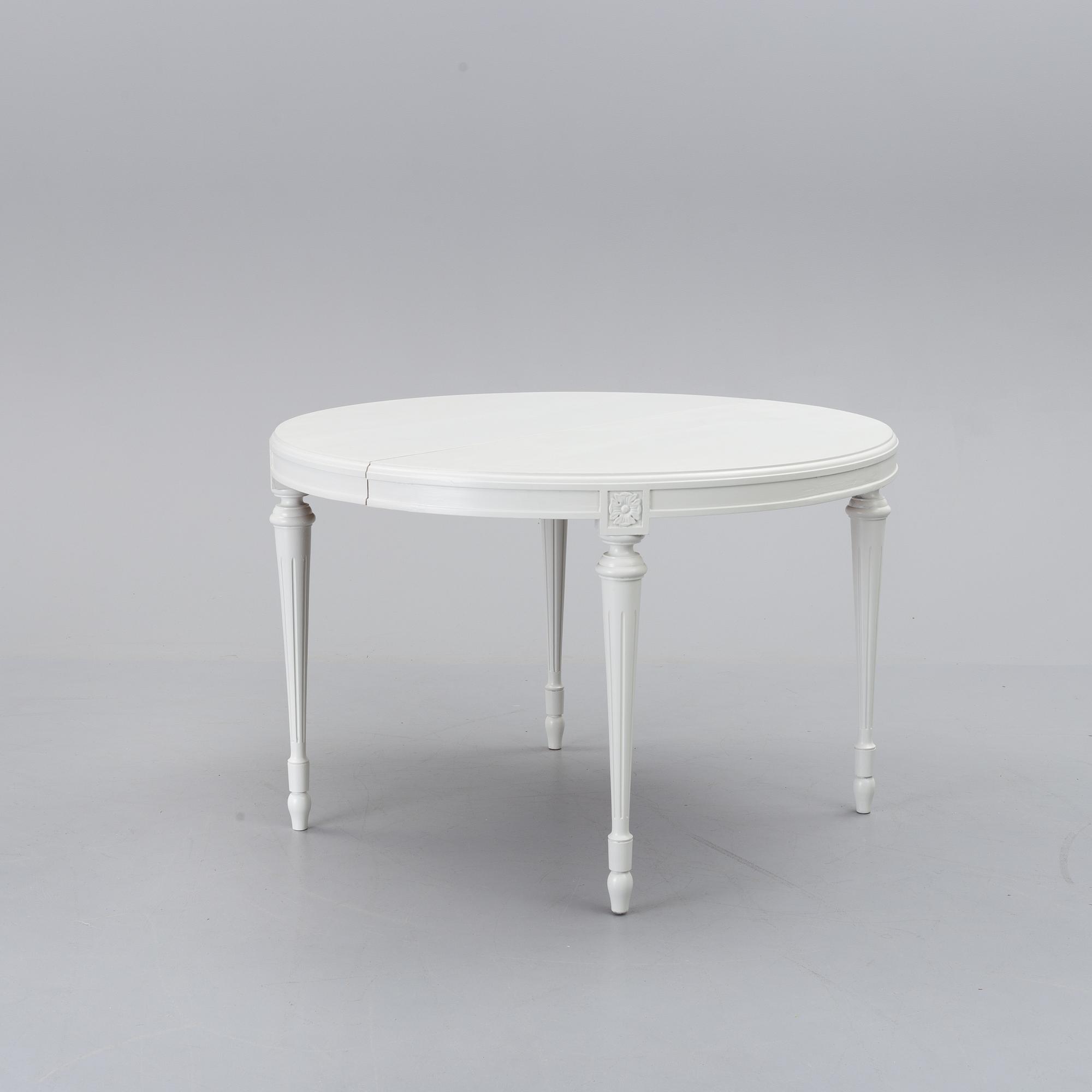 A second half of the 20th century Gustavian style table.