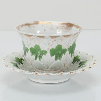 KAFFEKOPP, porslin, Meissen, 1800-tal.