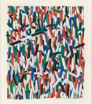 STEN EKLUND, gouache, signed and dated -99.