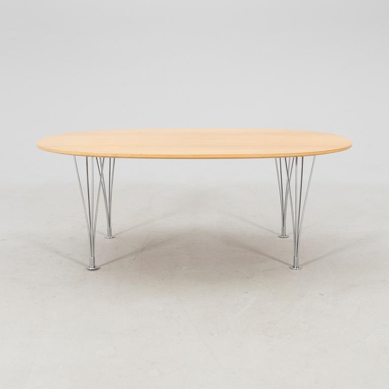 Bruno Mathsson & Piet Hein, soffbord "Superelips" för Fritz Hansen, Danmark sent 1900-tal.