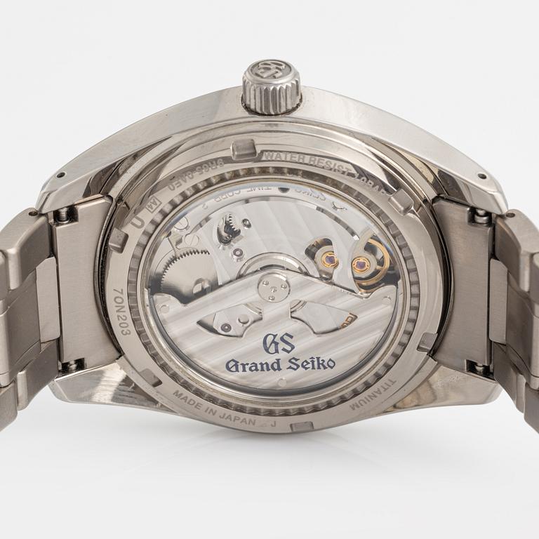 Grand Seiko, Heritage Collection, Spring Drive, "Snowflake", ca 2018.