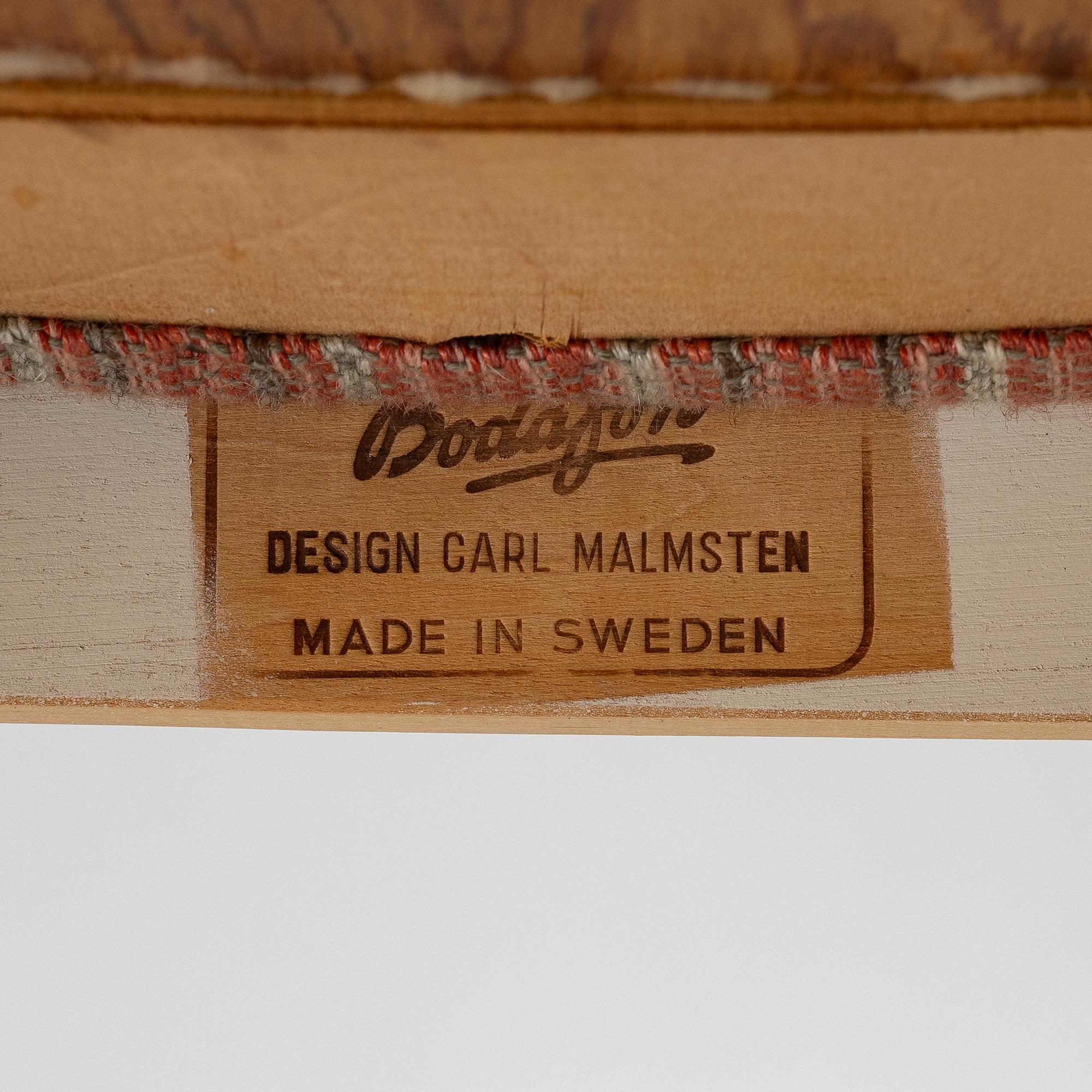 Carl Malmsten, stolar, 4 st, "Herrgården", Bodafors.