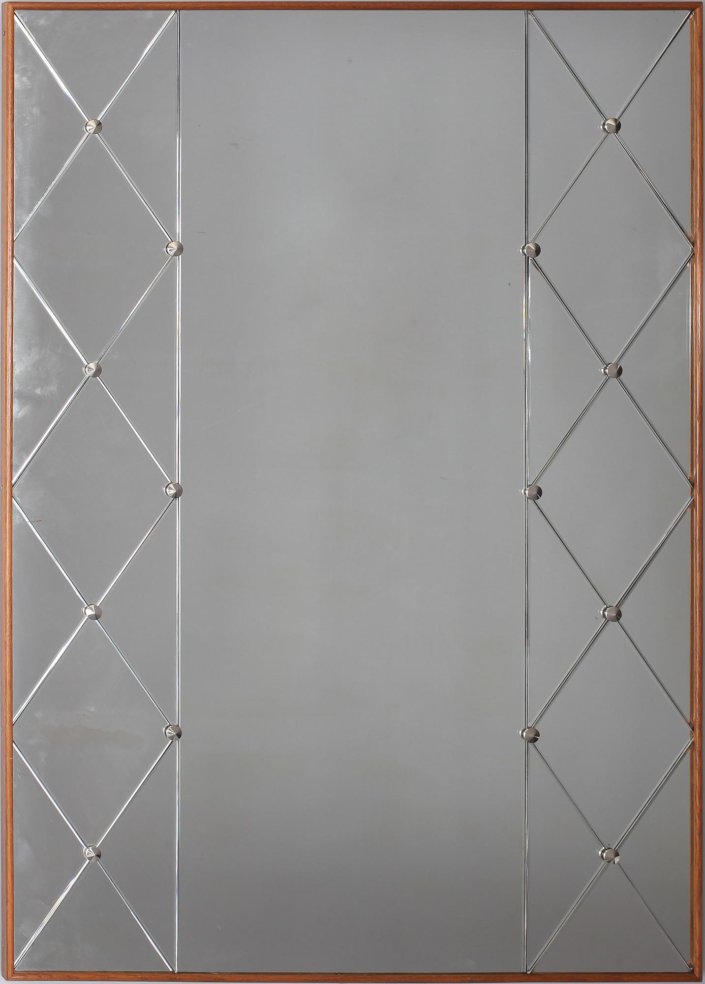 A mirror by AB Glas och trä, Hovmanstorp, Sweden, second half of the 20th century.