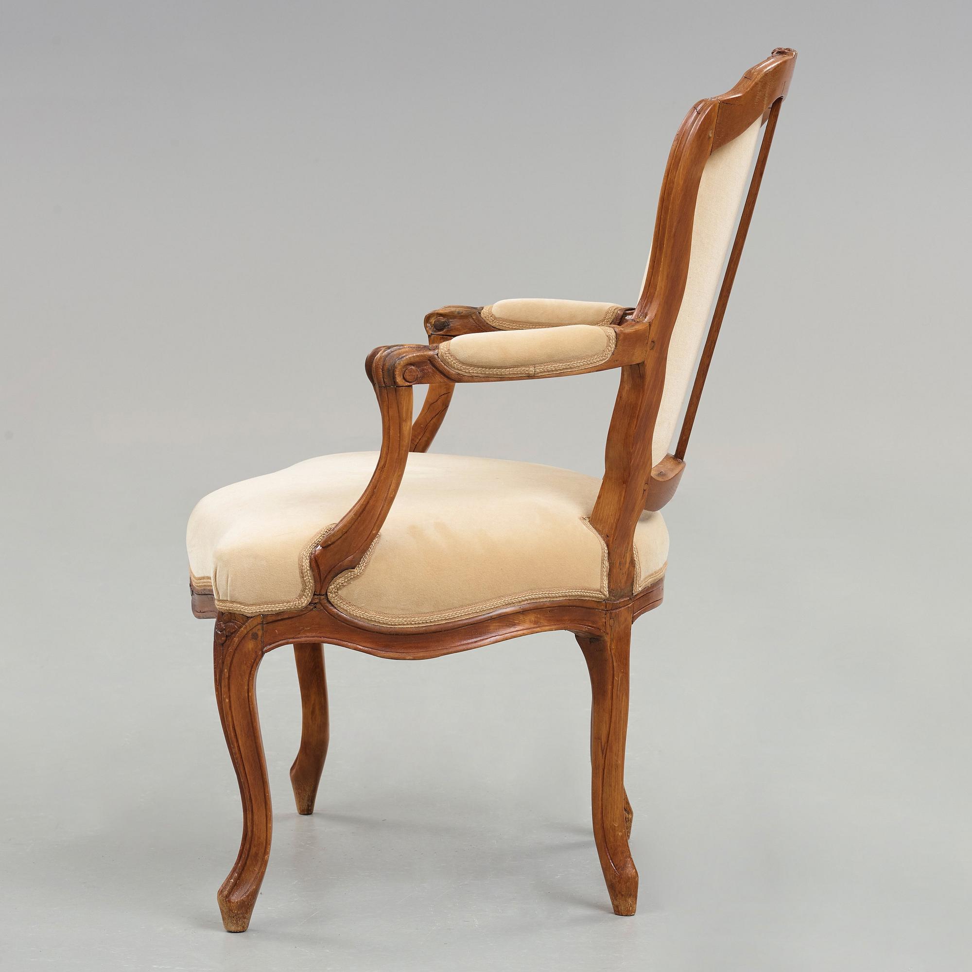 A Louis XV 18th century armchair.