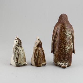 A group of three Gunnar Nylund figurines, Rörstrand, mid 20th Century.