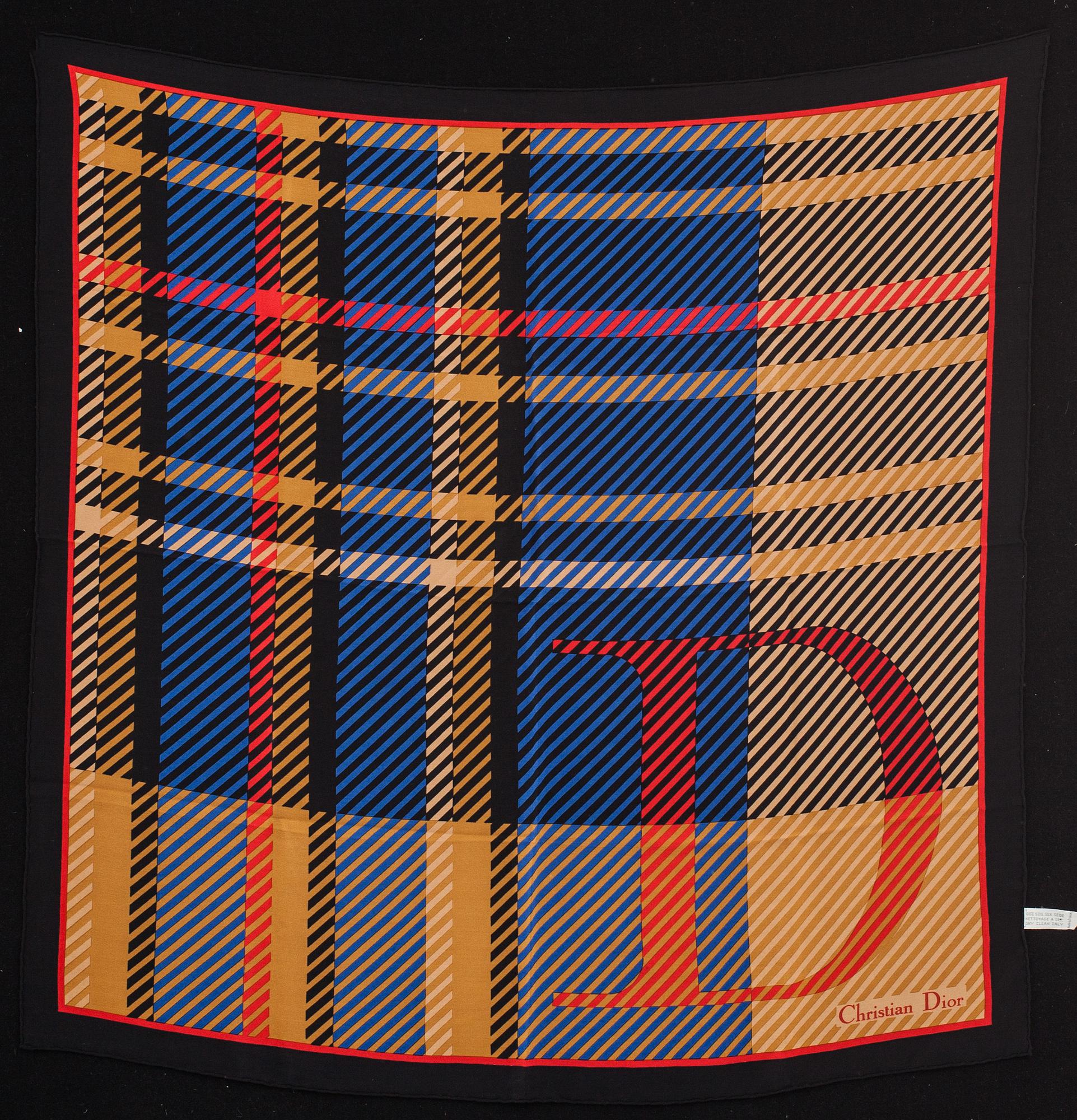 SCARF, 2 st, Celine samt Dior.