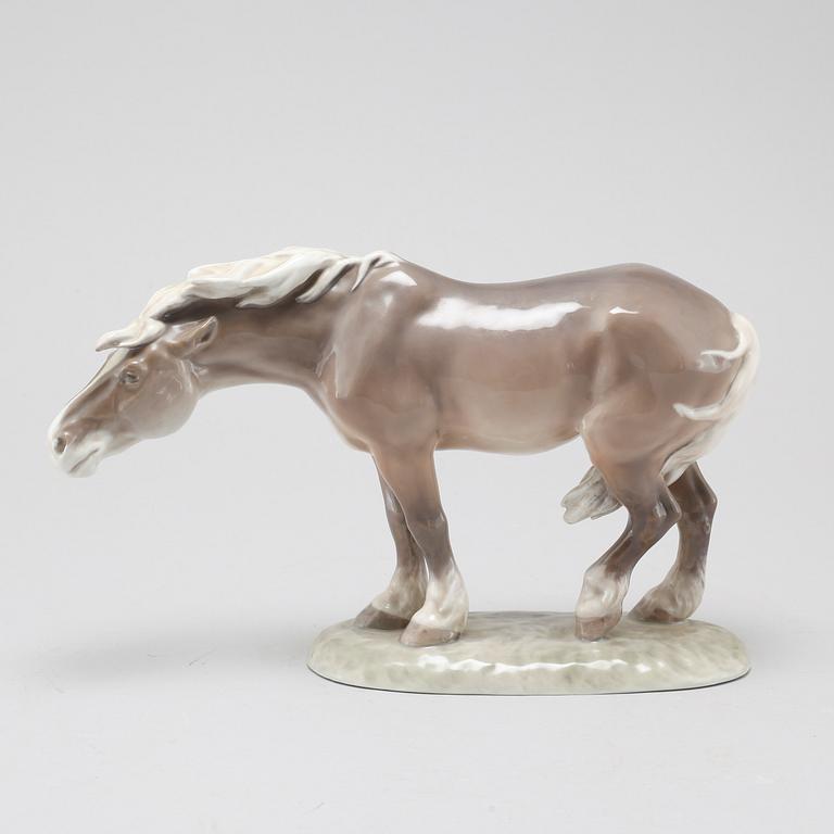 A porcelain figurine by Lauritz Jensen for Royal Copenhagen, second half of the 20th century.