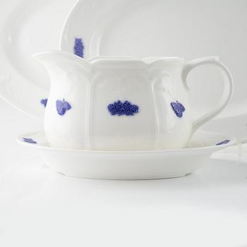 Tableware, Blue Flower, Gustavsberg, 45 pieces.