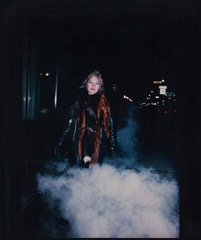 211. Nan Goldin, "Cookie in the NY Inferno", 1985.