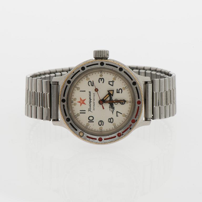 RANNEKELLO, miesten, sukelluskello, Neuvostoliitto.