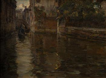 Alessandro Milesi, Motif from Venice.