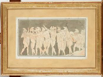 Jonas Åkerström Attributed to, Figure painting.