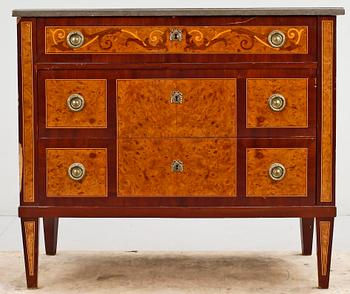 BYRÅ, gustaviansk stil, 1940-tal.