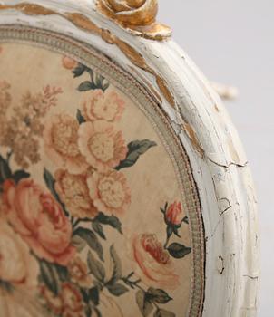 STOLAR, 1 par, gustavianska, 1700-tal, Melchior Lundberg.