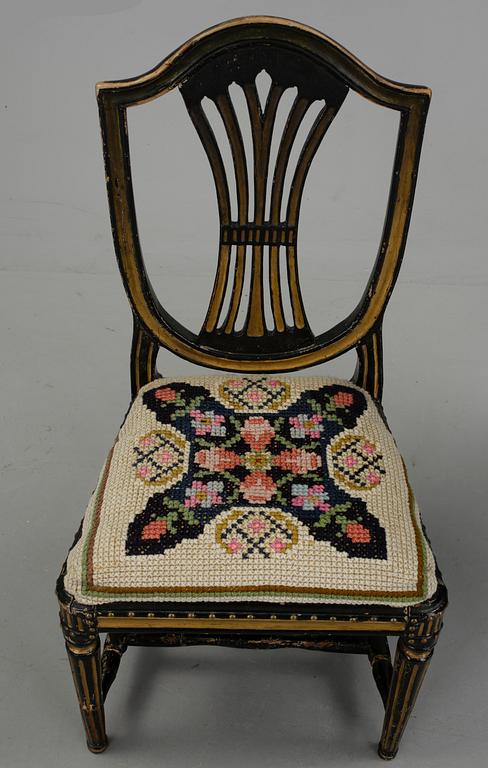 STOL, gustaviansk, 1700-talets slut.