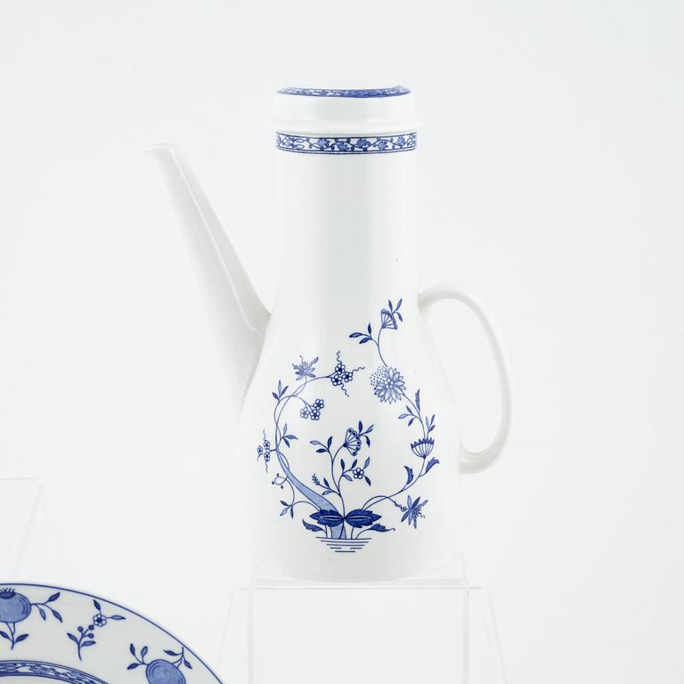 Stig Lindberg, servis, 98 delar, benporslin, "Dresden", Gustavsberg.