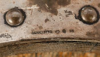 ÖLTUNNA, silverbeslag, CG Hallberg, 1906.