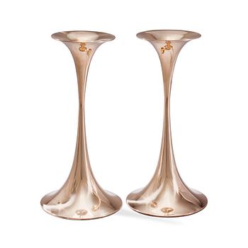 258. Tapio Wirkkala, A PAIR OF CANDLESTICKS.